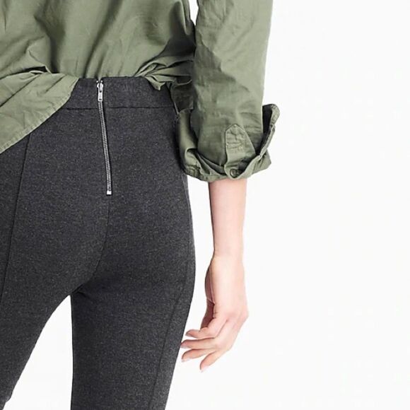J. Crew Pixie Pants in Heathered Charcoal - Picture 2 of 10
